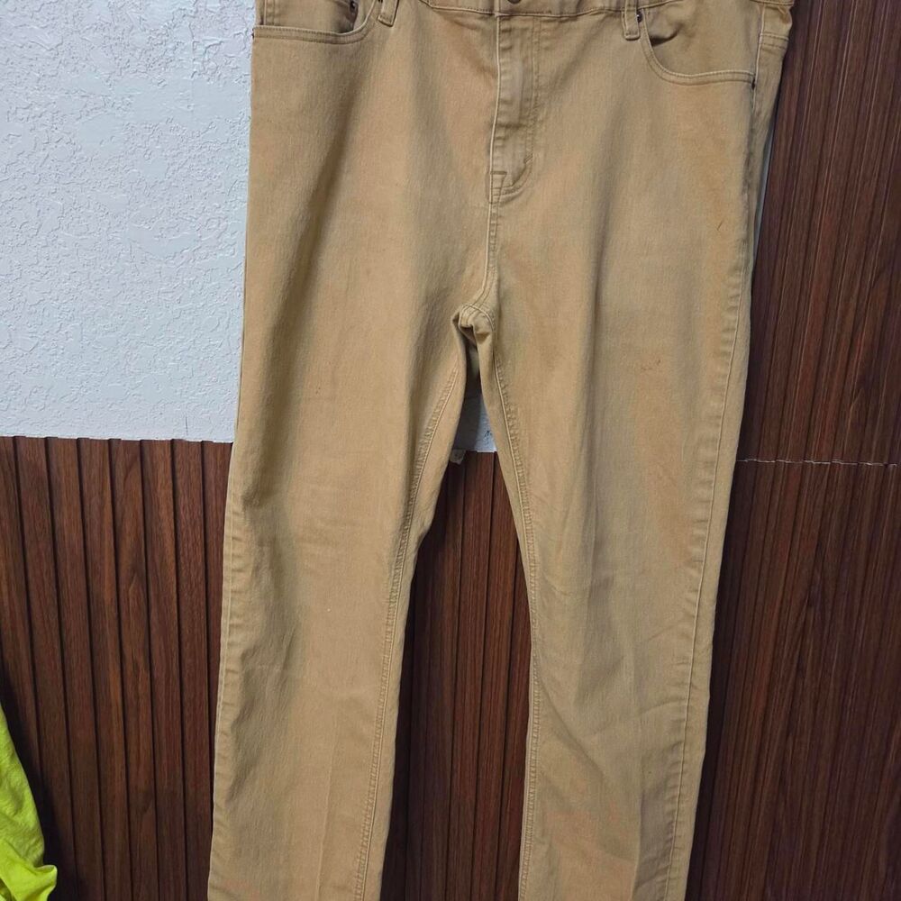 Hype Men's Tan and Khaki Trousers